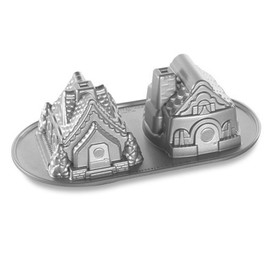 Nordic Ware Gingerbread Houses Baking Mould, Set of 2
