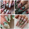 Christmas Nail Stickers 4 Sheets Christmas Nail Art Stickers, 5D