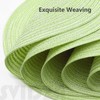 Round Placemats Set of 6, Washable Round Braided Place Mats,