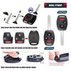 Key Fob Keyless Entry Remote Shell Case & Pad fits