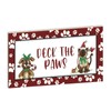 Second Ave Funny Deck The Paws Christmas Xmas Dog Owner
