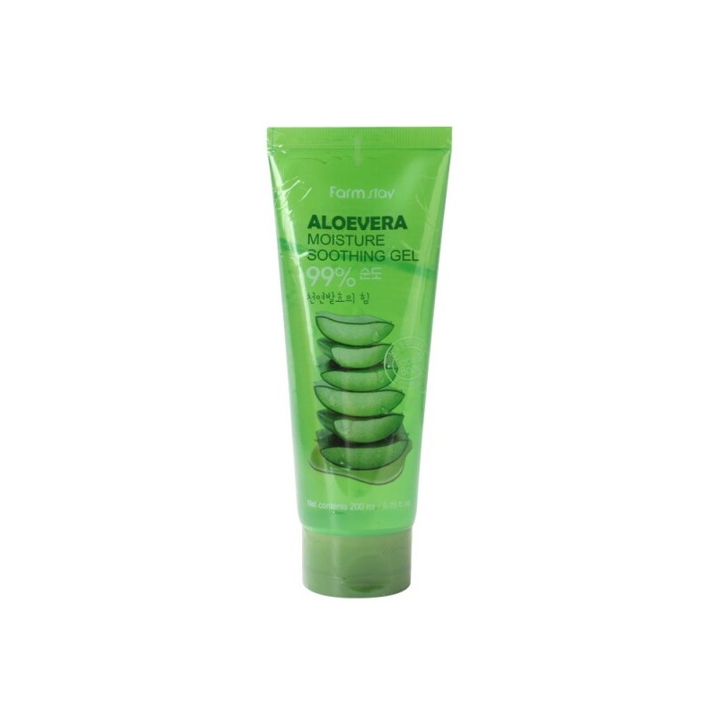 Farmstay Aloe Vera Moisture Soothing Gel 200ml / 팜스테이 알로에베라