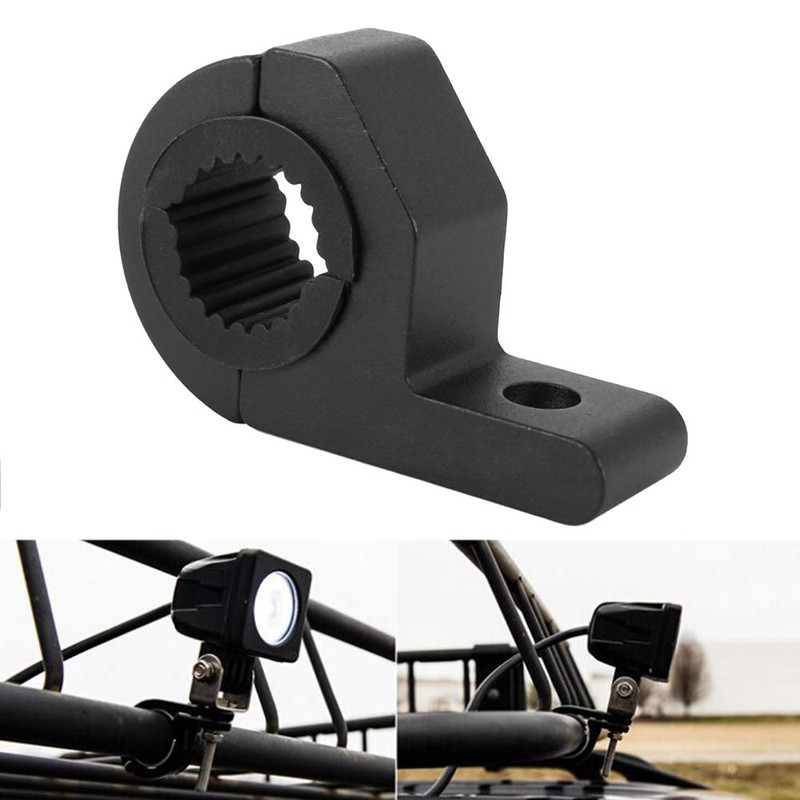 2pcs 19-30MM Universal Work Light Tube Clamp Mounting Bracket Bull