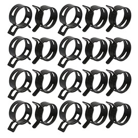 sourcing map 25 mm spring hose clamp, spring band clamp, pipe clamp, hose clamp, DE de