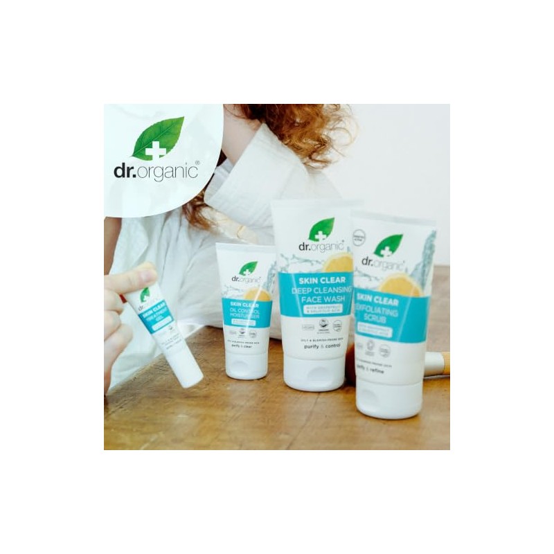 Dr Organic SkinClear Deep Pore Cleansing Face Wash 125ml