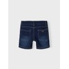 NAME IT Boys' Denim Long Shorts with Pockets, Dark denim