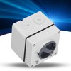 Outdoor Waterproof Switch Socket Dustproof Isolation Rotary OnOff Buttons Indicators