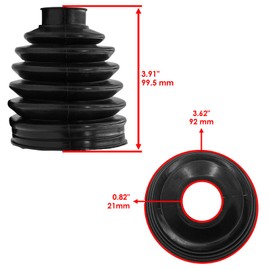 Replacement Powersports Parts – High-Performance Components for Front Inner & Outer Cv Axle Boot For Polaris RZR Pro XP/XP 4 2020-2024 Mod-C83C-10169
