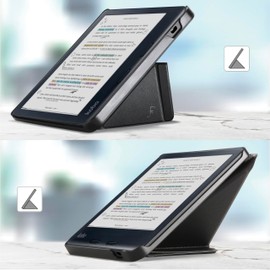 Forefront Cases Case for Kobo Libra Colour - Protective Kobo Libra Colour Case Stand - Purple - Thin & Lightweight, Smart Auto Sleep/Wake Kobo Libra Colour Protective Case