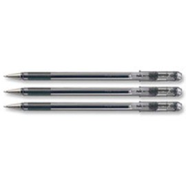 Pentel Superb BallPoint Pen, 1.0 mm, Black, BK77 M A BK77 M (Pack of 12)