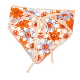 BESPORTBLE Crochet Hair Bandana Headscarf with Floral Pattern for Women Comfortable and Stylish Hair Accessories for Parties Yoga and Daily Wear Present for