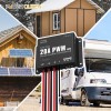 Power Queen 12V/24V 20A PWM Waterproof Solar Charger Controller for