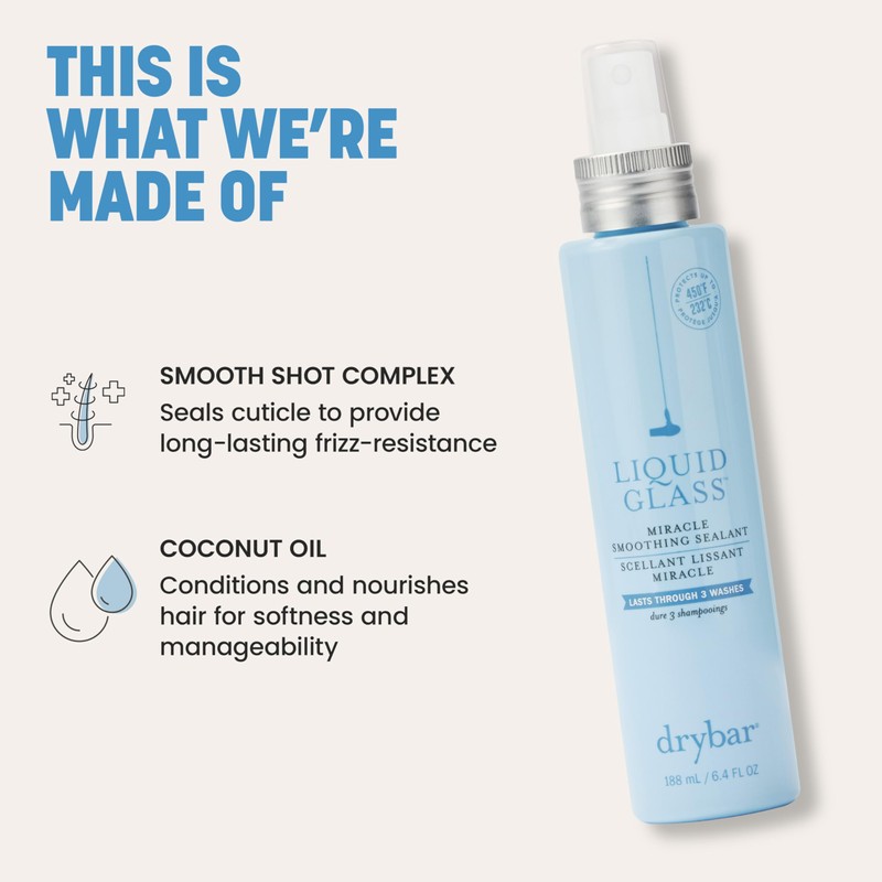 Drybar Liquid Glass Moisture-Rich Miracle Smoothing Sealant for Fine-Medium Hair