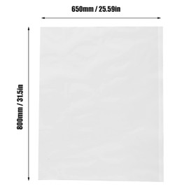 Funda protectora para microscopio, 800 x 650 mm, PVC, a prueba de polvo, accesorio protector para microscopios compuestos de laboratorio científico