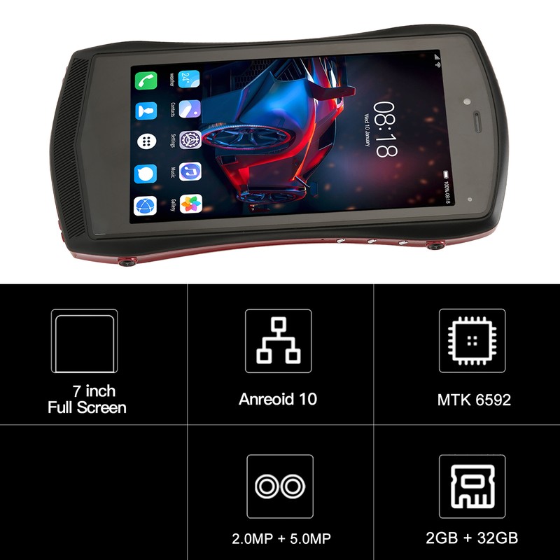 Kids Tablet 7in Car Theme 2G 32G Memory 3G Call