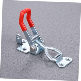 SEWACC 4PCS Adjustable Toggle Clamp Heavy Duty Iron Latch for Cabinets Doors Boxes Quick Release Design Easy Installation for Home Workshop Use