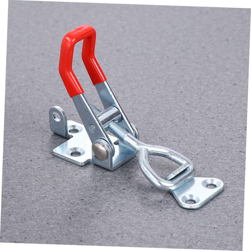 SEWACC 4PCS Adjustable Toggle Clamp Heavy Duty Iron Latch for