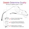 SaNgaiMEi Blue Light Filter Glasses for Women Men Computer Glasses