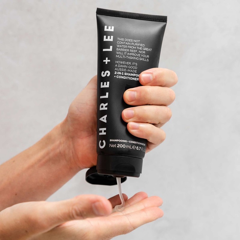 CHARLES + LEE 2-in-1 Shampoo + Conditioner 200 ml