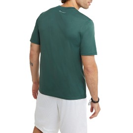 Champion, Sport Tee, Moisture Wicking, Anti Odor, Athletic T-Shirt for Men (Reg. or Big & Tall), Dark Green, Large
