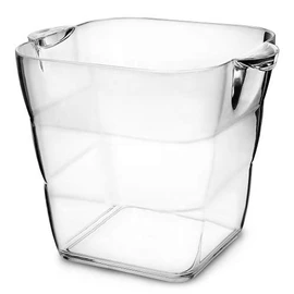 Glacier Acrylic Tower Wine Bucket - Plastic Champagne Cooler Drinks Pail Party Tub