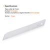 TRUPER REP-CUT-5 10 Blades for 9 mm Snap-Off Knife