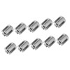 10Pcs Cross Cable Clamps 316 Stainless Steel Railing Wire Rope