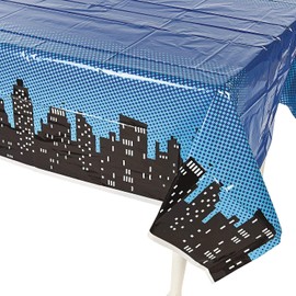 SUPERHERO TABLECOVER - Party Supplies - 1 Piece