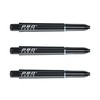 WINMAU Pro-Force Black Intermediate Nylon Ring Grip Dart Stems -