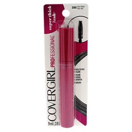 COVERGIRL 1pc Covergirl Professional Super Thick Lash Mascara,200 Very Black, 0.3 Fl oz