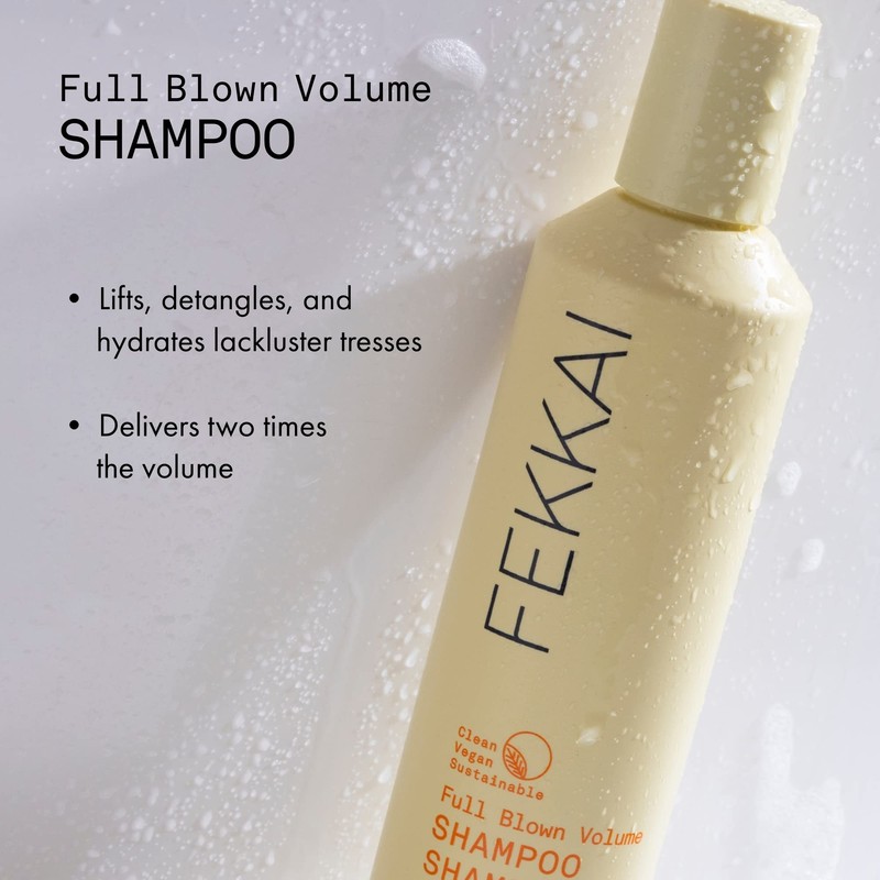 FEKKAI Full Blown Volume Shampoo 8.5 oz + Conditioner Bundle