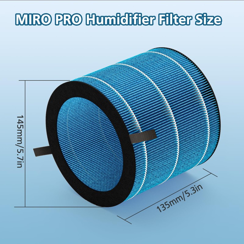 MIRO PRO Washable Humidifier Wicking Filter, Compatible with Afloia MIRO
