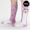 Sock It To Me Juniors Llama Queen Knee High Socks,