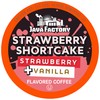 Java Factory Flavored Coffee Pods, Strawberry Shortcake, Compatible with K