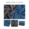 2 Pack Premium Microfiber Bath Towels - Ultra Soft &