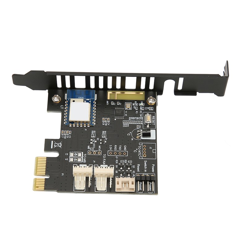 PC Remote Switch Card Remote Control Temperature Detection Fan Speed