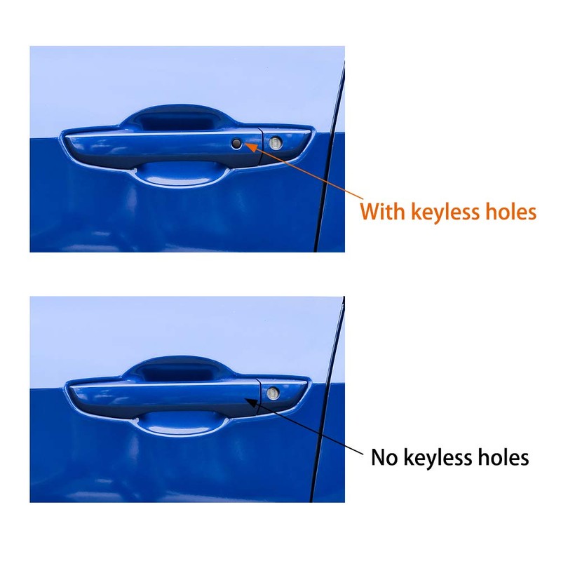 Thenice for 10th Gen Civic ABS Door Handle Cover Exterior