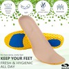 SULPO 3 Pairs of Insoles for Fresh Feet - Soles