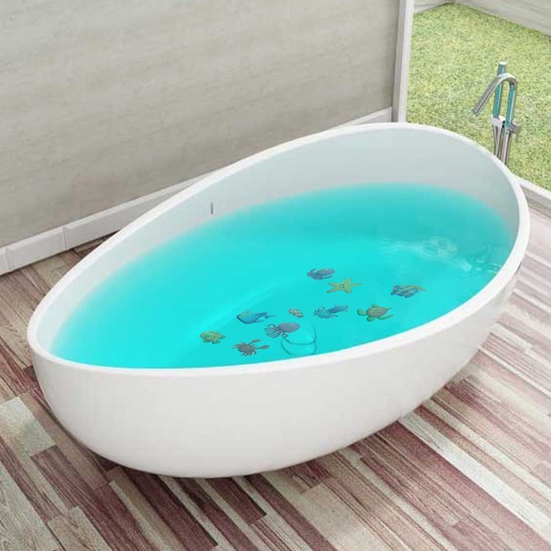 10Pcs Anti Non Slip Mat Animals Bathtub Stickers Safety Floor