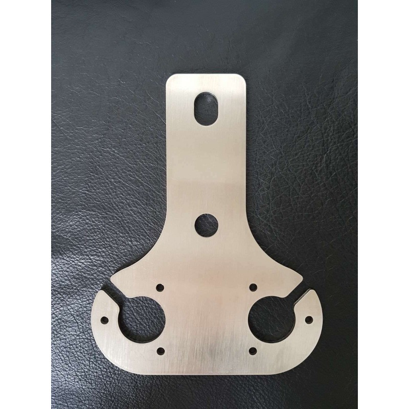 The Tuning Shop STAINLESS STEEL 4mm DOUBLE TOW BAR 13
