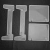 Crystal Epoxy Storage Shelf Mold Desktop Clear Silicone Die DIY