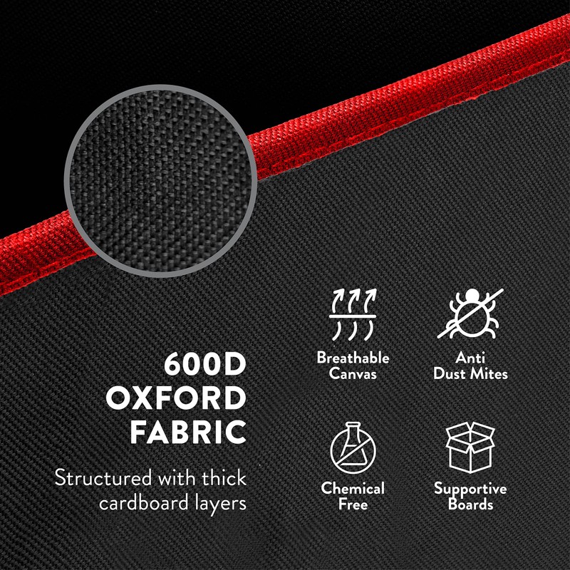 ZOBER All in One Christmas Ornament Storage Box & Decoration