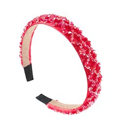 Diademas de Cristal con Diamantes de Imitación para Mujeres Y Niñas, Diadema Brillante con Cuentas, Banda para El Cabello Acolchada, Accesorios para El Cabello para Bodas Y Festividades, Color