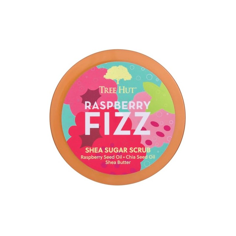 Tree Hut Shea Sugar Scrub Raspberry Fizz, 510 g