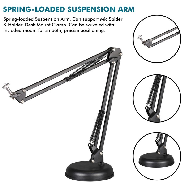 Technical Pro 4 Set Technical Pro Microphone Suspension Height Adjustable