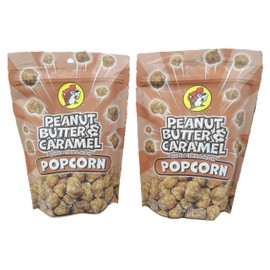 Buc-ee's Beaver Peanut Butter Caramel Popcorn Bundle Collection - Classic - Spicy - Cinnamon - 2 pack 3 pack 6pack Snack Mix Resealable (2 Cinnamon, Cinnamon)