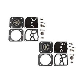 Carburetor Repair/Rebuild Kit Replaces ZAMA RB-155 For Stihl Split Trimmer BG86 Blower ZAMA C1M-S141 C1M-S142 C1M-S145 C1M-S146 C1M-S151 (Pack of 2)