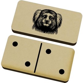 Azeeda 'Marmoset Monkey' Domino Set & Box (DM00048886)