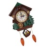 Cuckoo Clock Decorative Clock, Traditional Chalet Tabletop Wall Sound Cuckoo