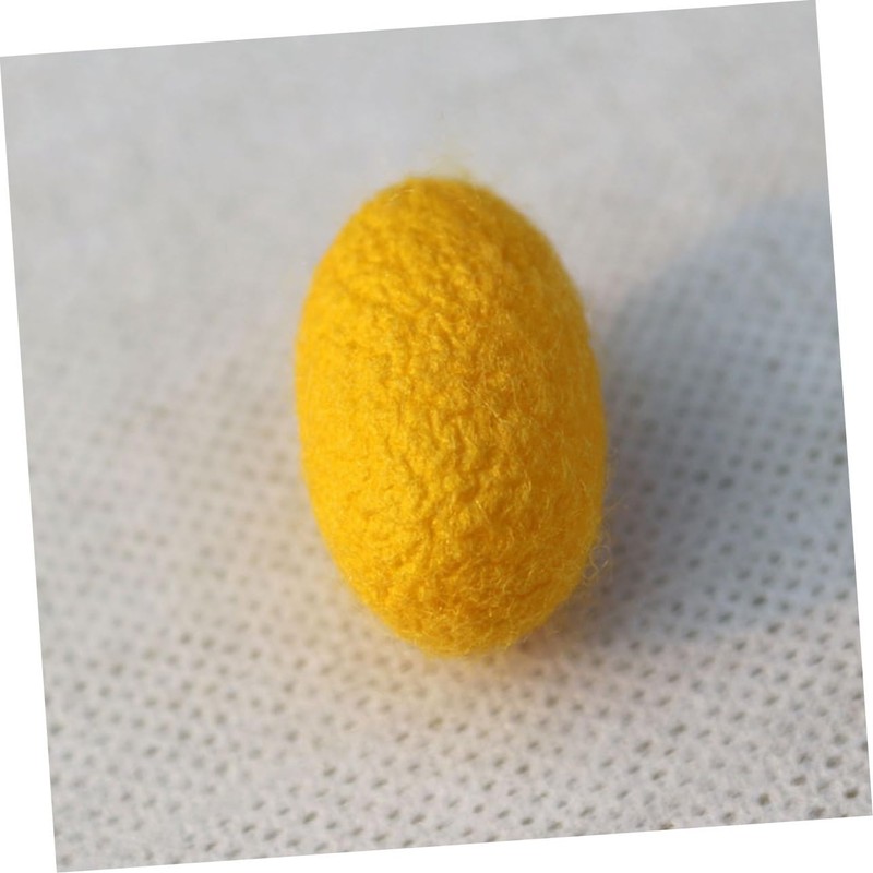 Baluue 50Pcs Natural Silk Ball for Deep Facial Cleansing Exfoliating